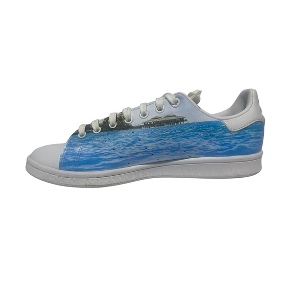 Adidas Stan Smith Custom Hand Painted Bored Ape Sneakers Size 9 Streetwear main image 10